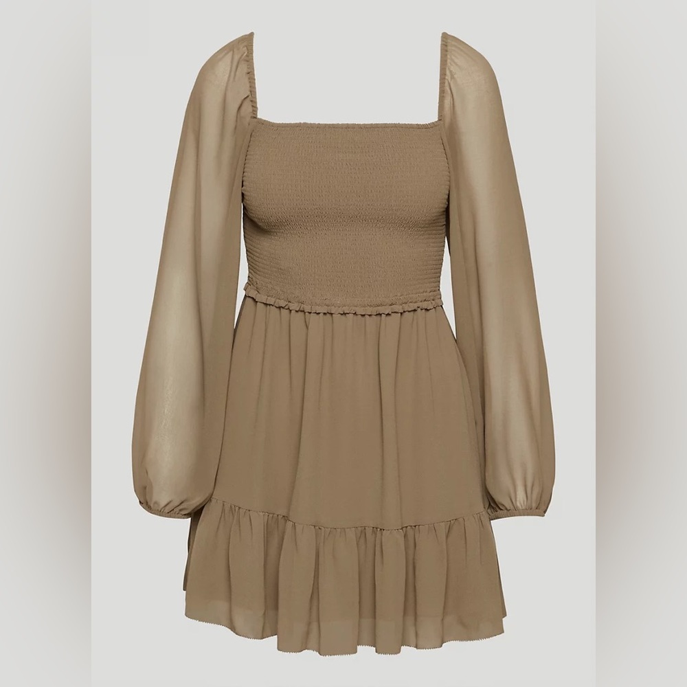 48. Wilfred | Brown Tempest Dress